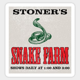 Stoner's Snake Farm (weathered variant) Sticker